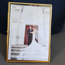 Picture Frame Factory - Brass Wedding Photo Frame