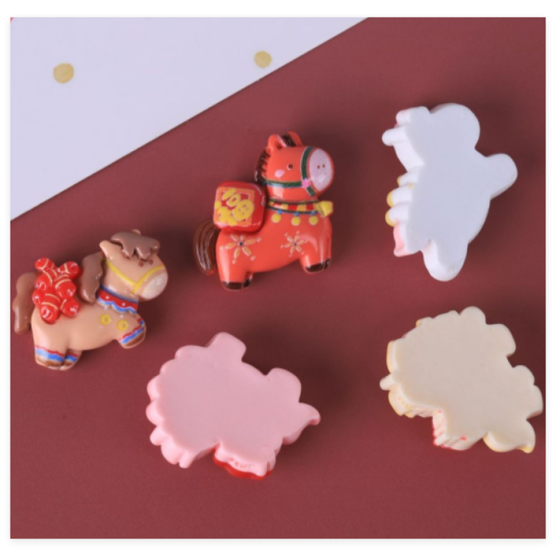 Resin Keychain Manufacturer - OEM Custom Chinese Zodiac Horse Charm