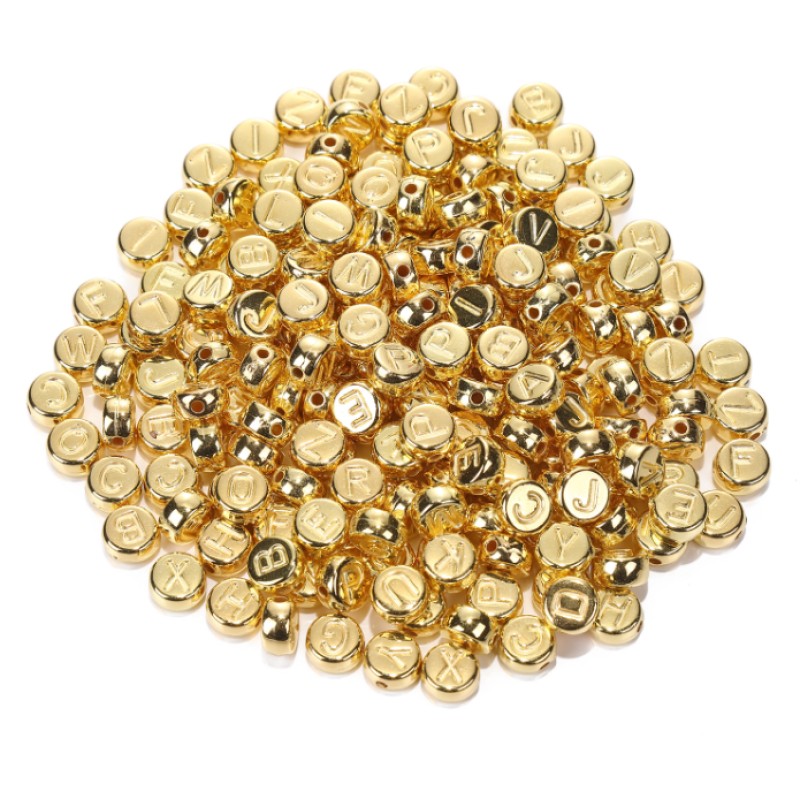 Alphabet Beads Manufacturer - Custom Stainless Steel Letter Beads