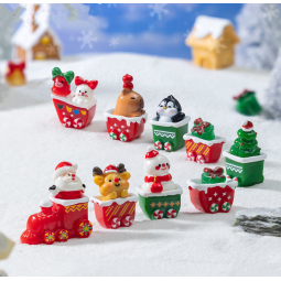 Christmas Crafts Factory - 3D Santa Snowman Miniature
