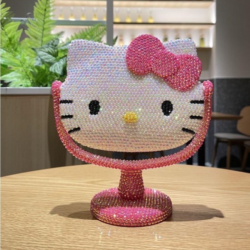 DIY Mirror Manufacturer - Plastic Diamond Girl Mirror