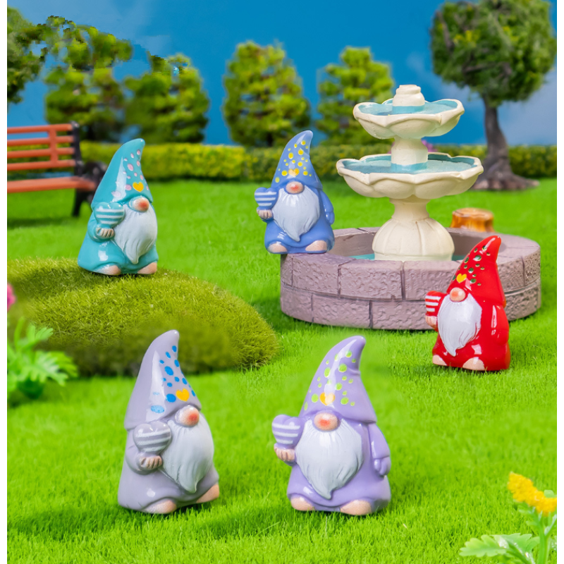 Elf Crafts Manufacturer - Dwarf Character Dollhouse Ornaments