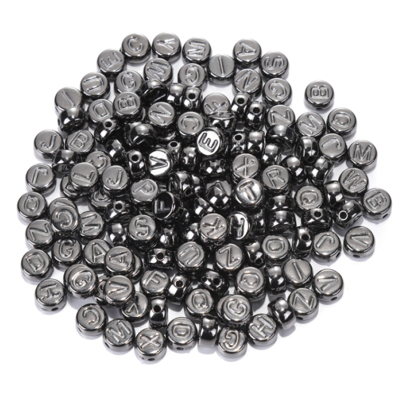 Alphabet Beads Manufacturer - Custom Stainless Steel Letter Beads