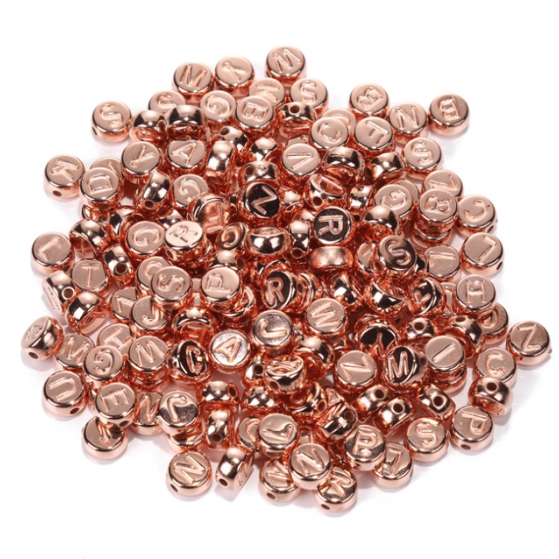 Alphabet Beads Manufacturer - Custom Stainless Steel Letter Beads