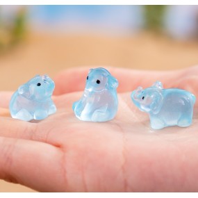Glow Charms Manufacturer - Elephant Resin Dollhouse Figures