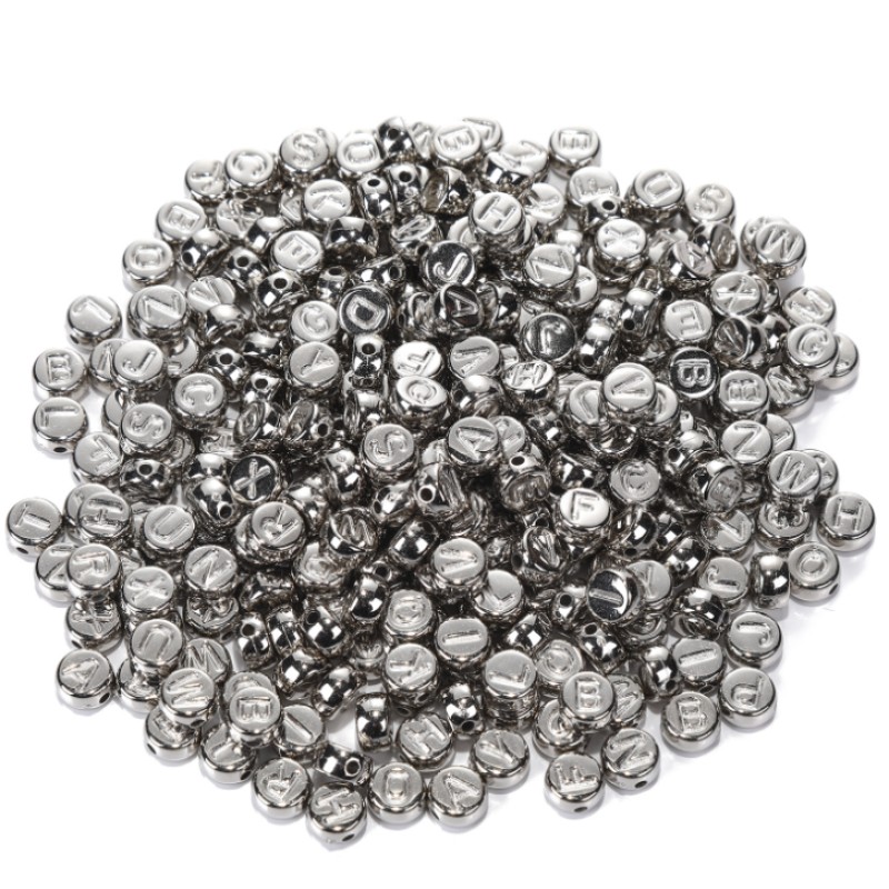 Alphabet Beads Manufacturer - Custom Stainless Steel Letter Beads
