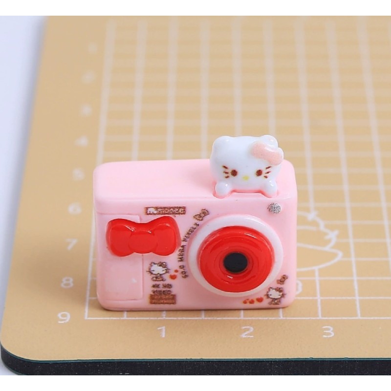 Camera Charms Factory - 3D Cartoon Cat Resin Decorations