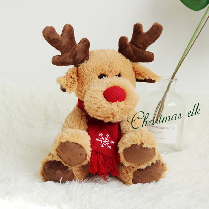 Reindeer Plush Manufacturer - OEM Custom Christmas Ornament