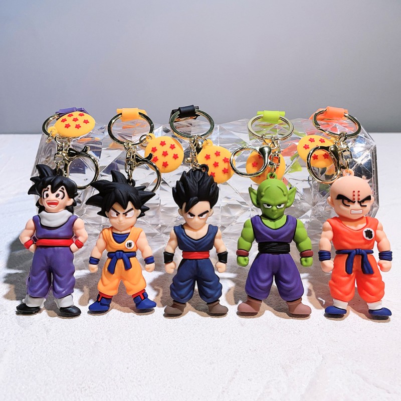 Dragon Ball Supplier - OEM Custom 10 Style Keychain