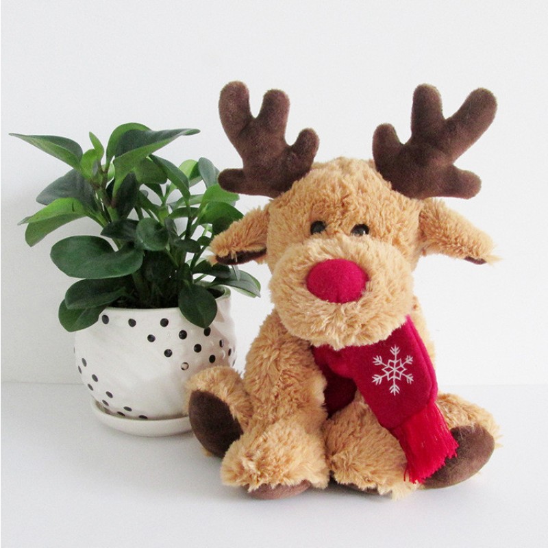 Reindeer Plush Manufacturer - OEM Custom Christmas Ornament