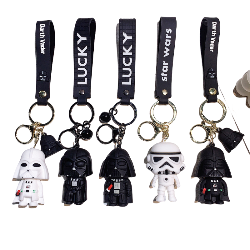 PVC Keychain Supplier - OEM Custom 5 Styles Star Wars