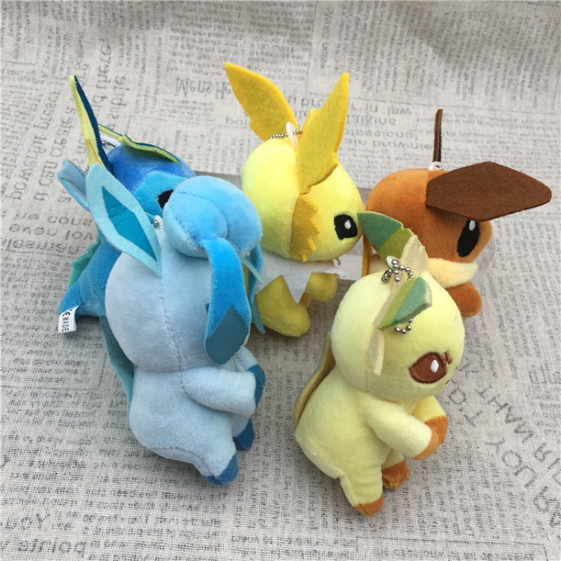 Eevee Keychain Factory - OEM Custom 10cm Plush Keyring