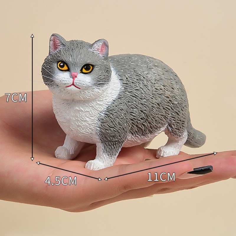 Cat Figurine Manufacturer - Polyresin Animal Desk Ornament