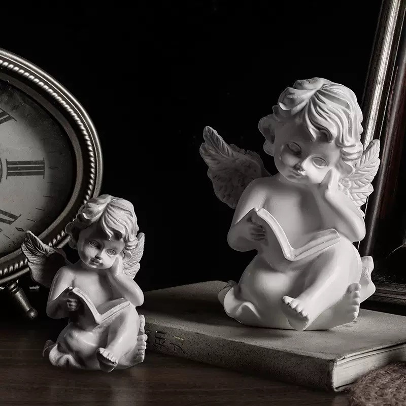 Angel Statue Factory - Reading Cupid Wedding Centerpiece