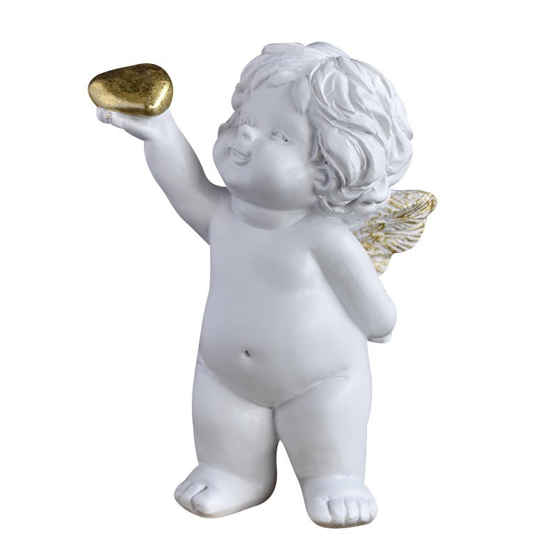 Angel Statue Factory - White Resin Knick-knacks Kids Gift