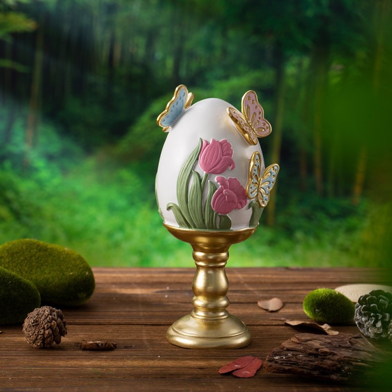 Easter Egg Factory - Classic Resin Egg Sculpture Decor
