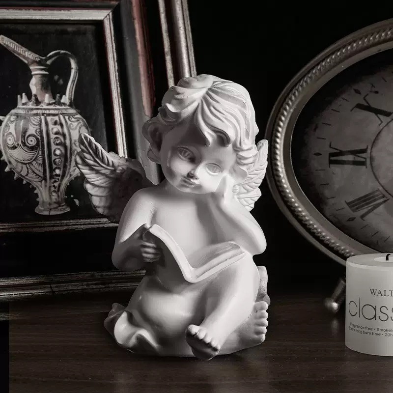 Angel Statue Factory - Reading Cupid Wedding Centerpiece