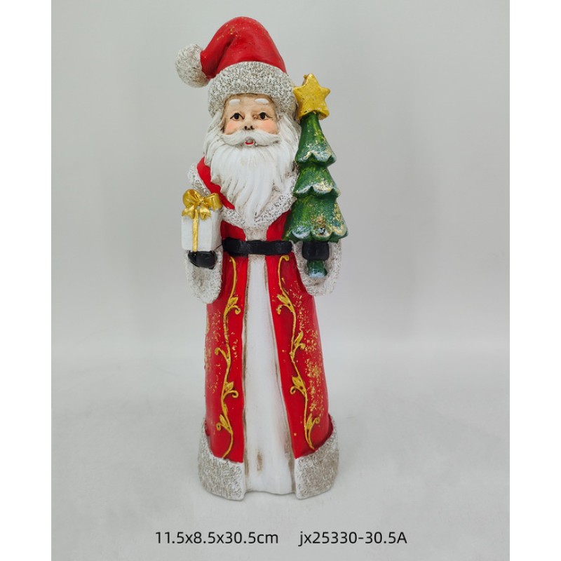 Santa Statue Factory - Resin Mold Christmas Decoration