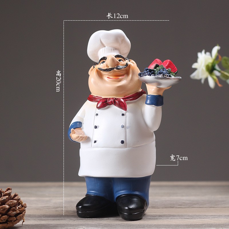 Humor Chef Manufacturer - Fat Chef Tabletop Ornament