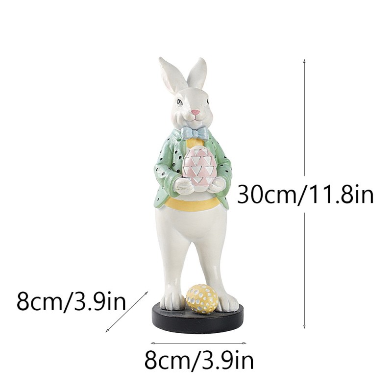 Easter Decoration Manufacturer - Custom Bunny Couple Garden Statue