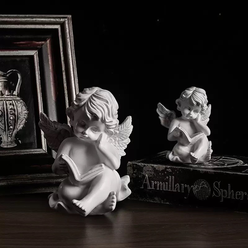 Angel Statue Factory - Reading Cupid Wedding Centerpiece