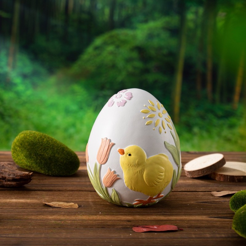 Easter Egg Factory - Classic Resin Egg Sculpture Decor