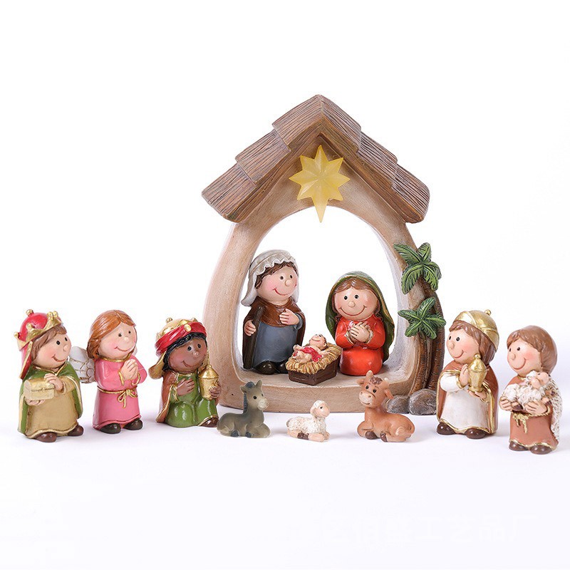 Nativity Set Factory - Small Size Christmas Crib Statue
