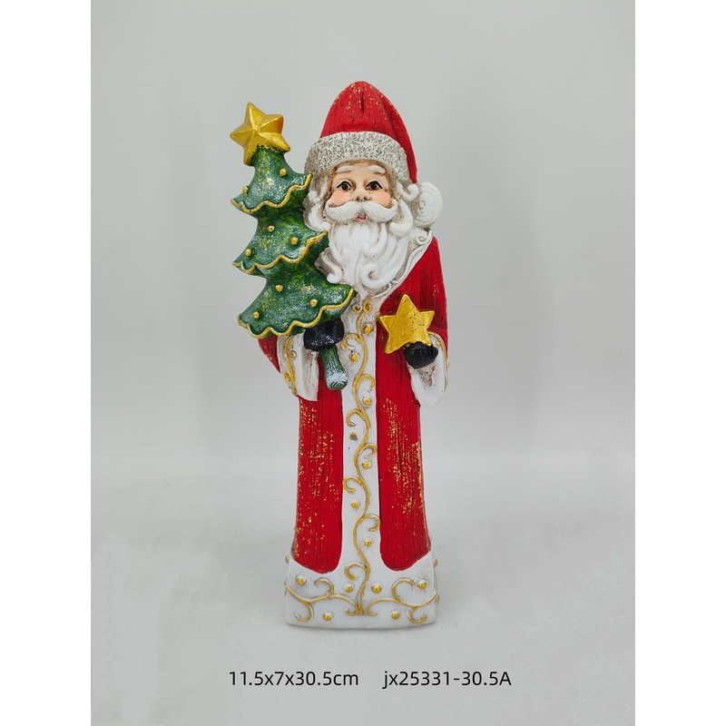 Santa Statue Factory - Resin Mold Christmas Decoration