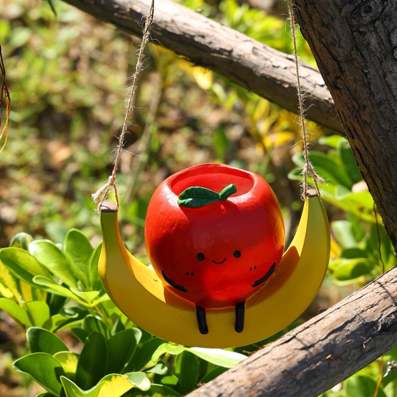 Hanging Pot Factory - Cartoon Orange Succulent Planter