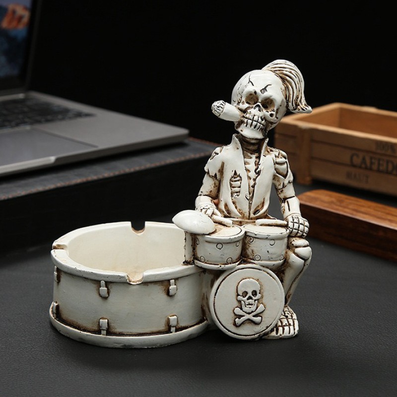 Ashtray Manufacturer - Gothic Skull Halloween Gift