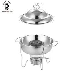 Chafing Dish Supplier - Stainless Steel Hanging Lid Food Warmer for Catering