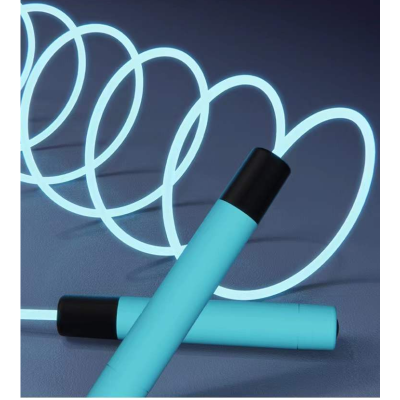 Jump Rope Factory - Adjustable Weighted Glowing PVC Kids Sports