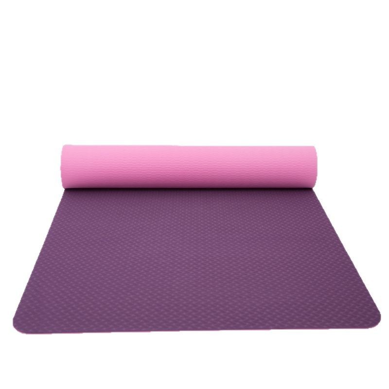 Yoga Mat Manufacturer - Eco-Friendly Double Layer 6mm Anti-Slip