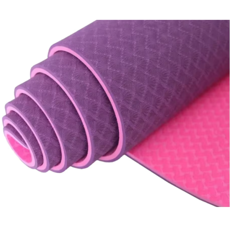 Yoga Mat Manufacturer - Eco-Friendly Double Layer 6mm Anti-Slip