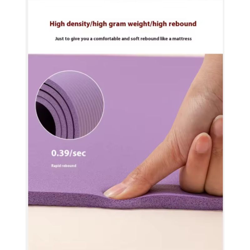 Yoga Mat Manufacturer - Widened Thickened NBR Dance Fitness Mat