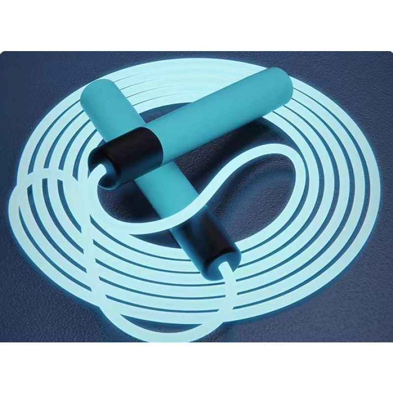 Jump Rope Factory - Adjustable Weighted Glowing PVC Kids Sports