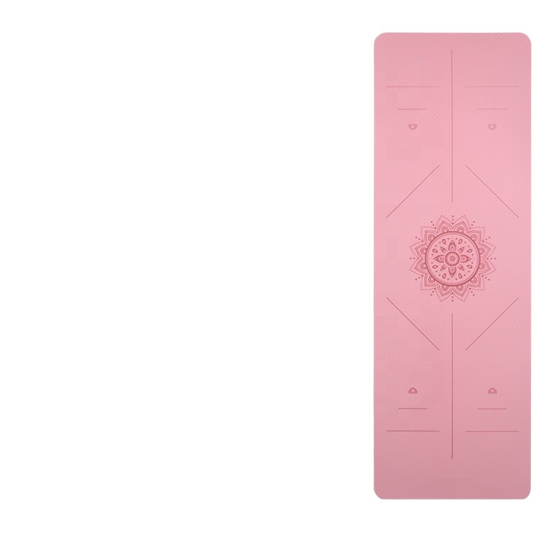 Yoga Mat Manufacturer - 8mm Non-Slip TPE PU Posture Line