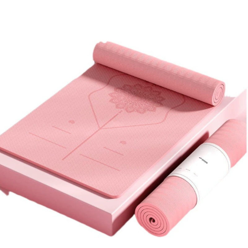 Yoga Mat Manufacturer - 8mm Non-Slip TPE PU Posture Line