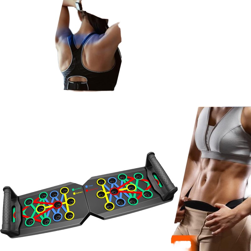 Push Up Stand Factory - Plastic Multi-Function Muscle Exercise Equipment