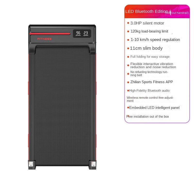 Treadmill Supplier - Small Silent Folding Home Fitness Safety Lock