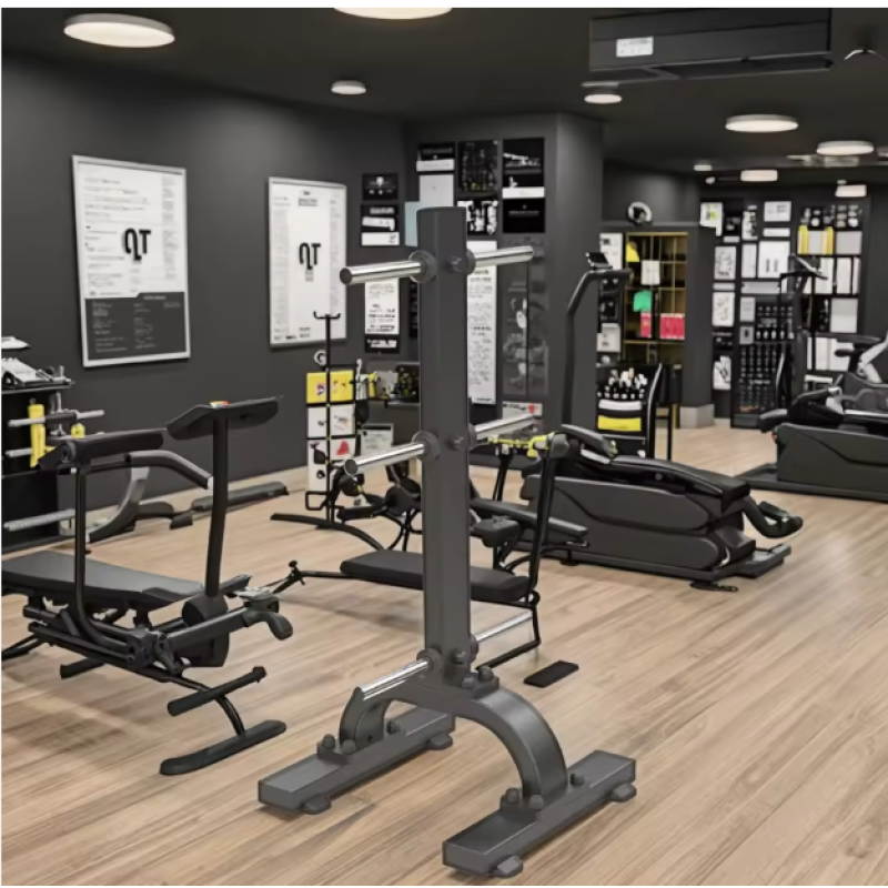 Barbell Rack Supplier - Vertical Plate Tree Commercial Gym Equipment