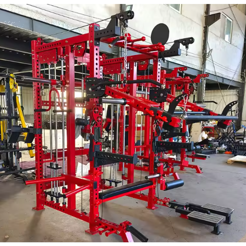 Smith Machine Factory - Multi-Function Commercial Home Gym with Storage
