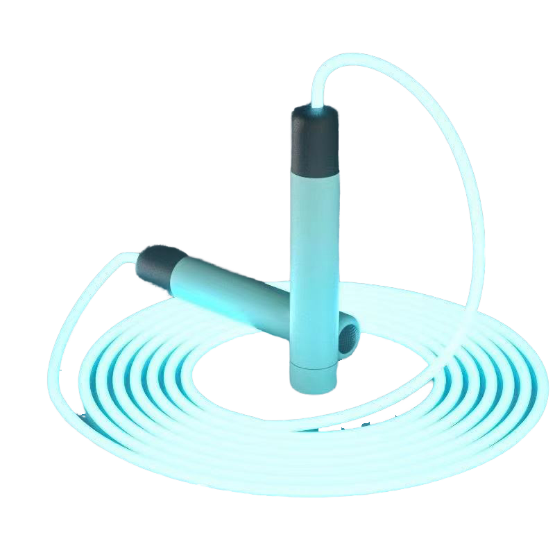 Jump Rope Factory - Adjustable Weighted Glowing PVC Kids Sports