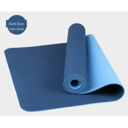 Yoga Mat Factory - Dual Layer Suede Foldable 6mm TPE Mark Line