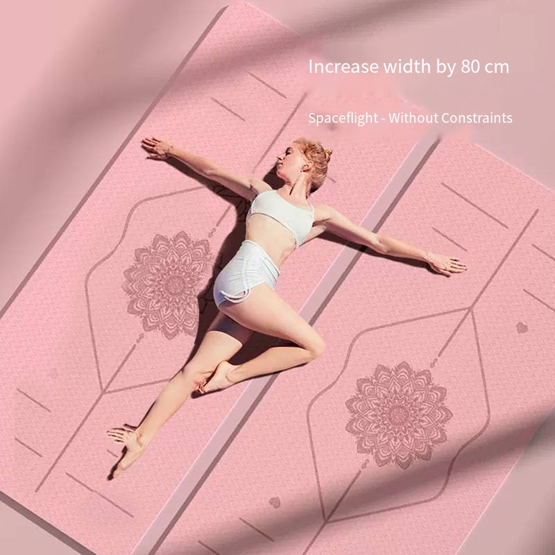 Yoga Mat Manufacturer - 8mm Non-Slip TPE PU Posture Line