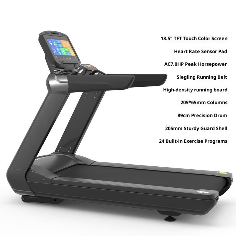 Treadmill Factory - Commercial Foldable Wide Deck with WiFi Touch Screen