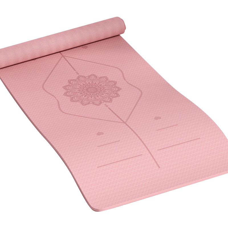 Yoga Mat Manufacturer - 8mm Non-Slip TPE PU Posture Line