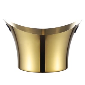 Wine Cooler Manufacturer - 9L High Capacity U Type Luxury Ice Bucket