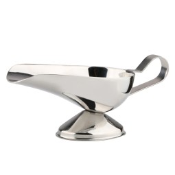 Sauce Boat Factory - Lamp Shaped Stainless Steel Gravy Boat for Restaurant