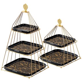 Dessert Stand Manufacturer - Two/Three Layers Ceramic Cupcake Display Stand